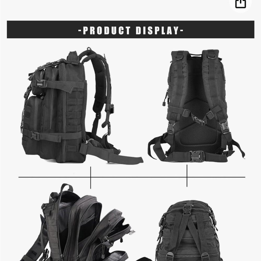 Large backpack NEW
